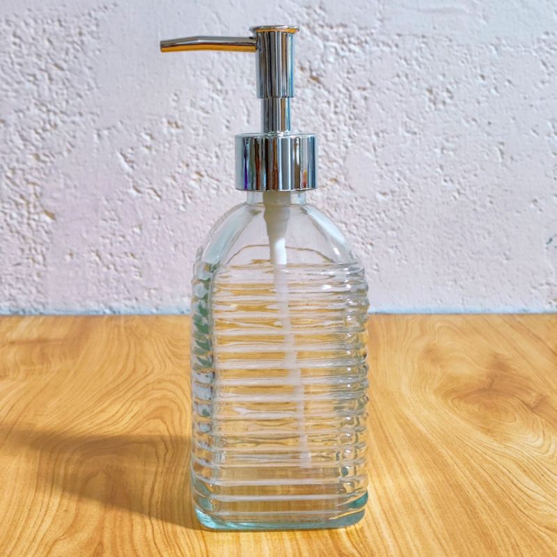 500ml Glass Bottle Soap Shampoo Dispenser Body wash Glass Bottle