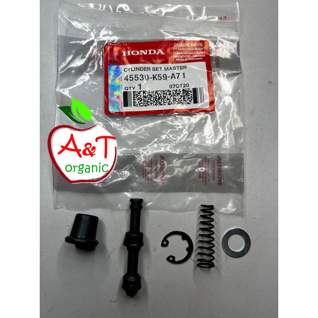 K59 Honda Cylinder Brake Master Repair Kit Click 125i v2 / 150i V2 Game ...