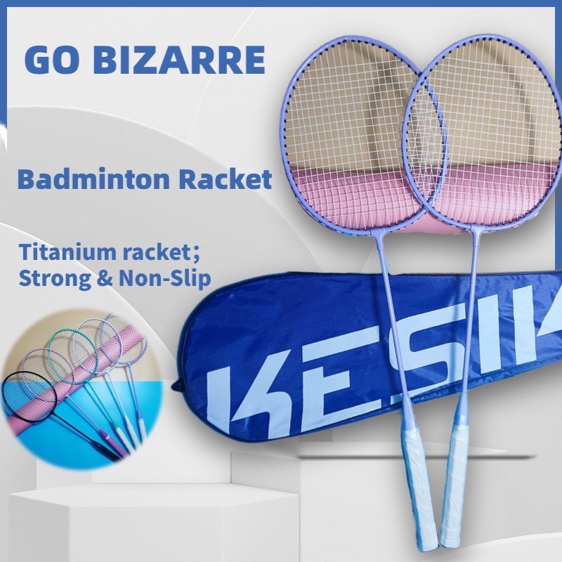 Skyemoon Badminton racket couple alloy split racket fitness badminton ...