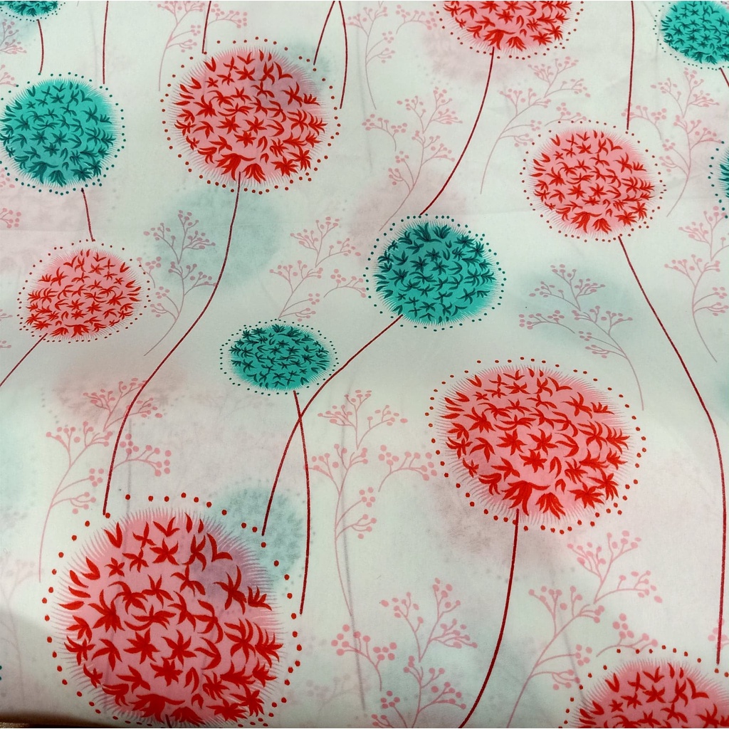 TROPICAL NO RING CURTAIN / DANDELION / GEENA FABRIC / DOOR WINDOW SINK ...