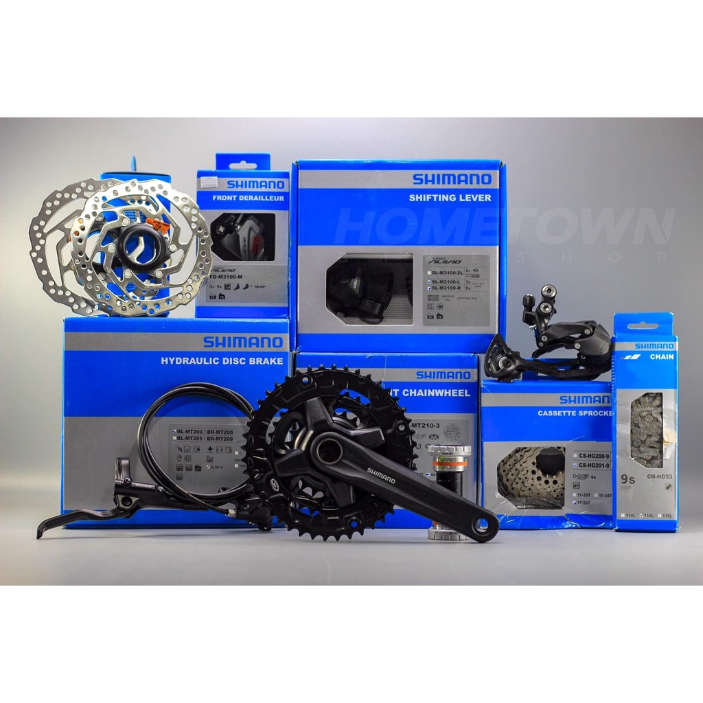 Shimano Alivio 3x9 Deore 1x12 speed Groupset Shopee Philippines