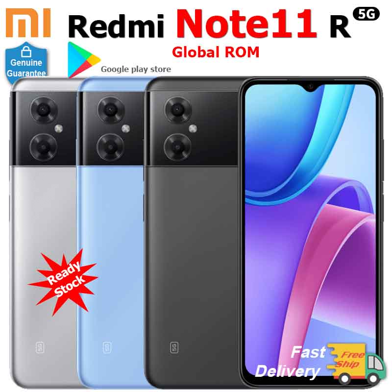 Global ROM Xiaomi Redmi Note 11R 5G Mobile Phone 4GB 6GB RAM 128GB ROM ...