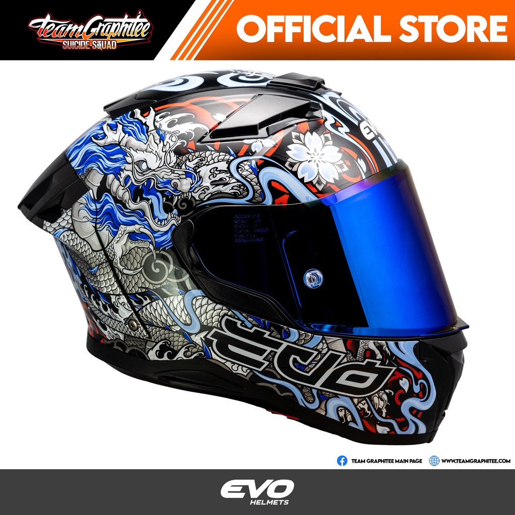 EVO HELMETS XT300 YAKUZA Shopee Philippines