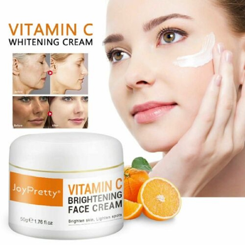 LINDA joy pretty vitamin c brightening face cream 50g | Shopee Philippines