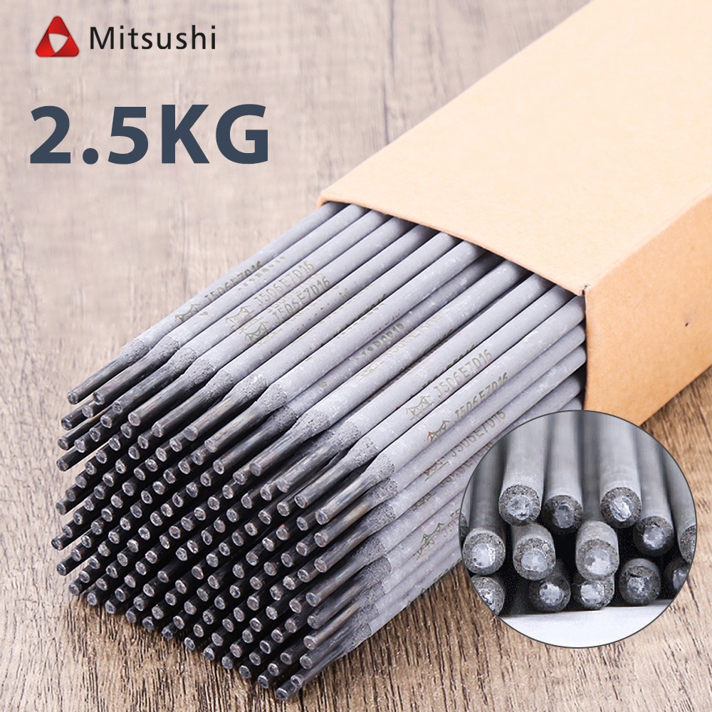 Mitsushi 2.5KG/140pcs 2.5mm*30cm Electrode Welding Rod Welding Wire