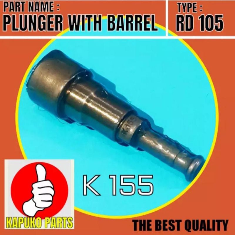 MESIN Rd 105 PLUNGER WITH BARREL For KUBOTA DIESEL Engine 10.5 PK ...