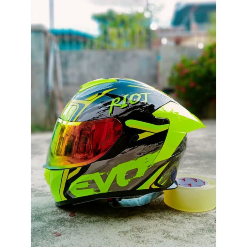 EVO GT PRO RIOT FULL FACE DUAL VISOR | Shopee Philippines