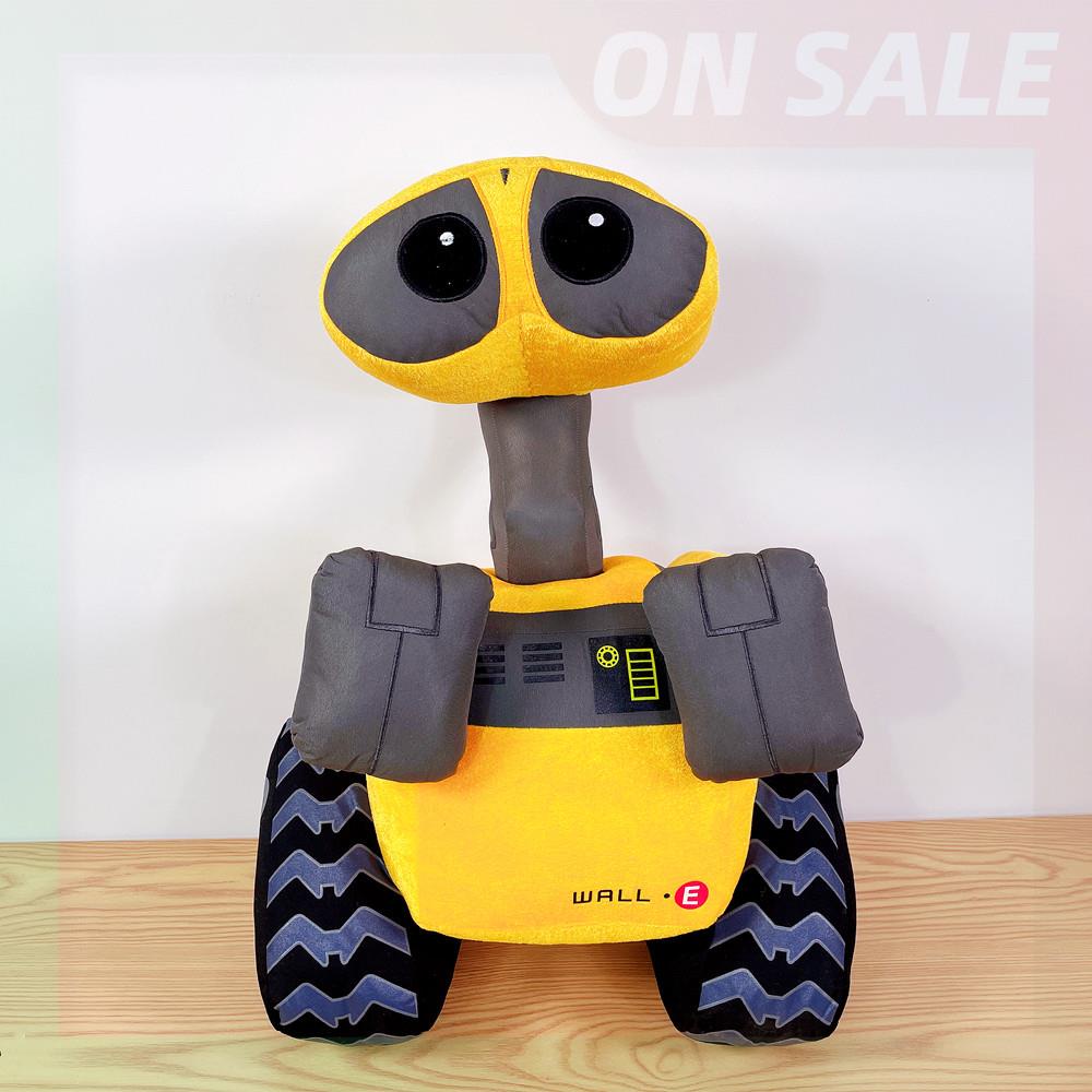 New № Disney Cartoon 55cm Walle Vivid Robot Plush Toy Wall E Minion Robot Model Soft Stuffed