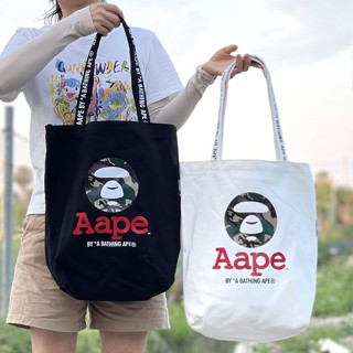 Bathing Ape Tote Bag Shoulder Bag Casual Formal Terno Ootd Use Canvas Materials Shopee Philippines