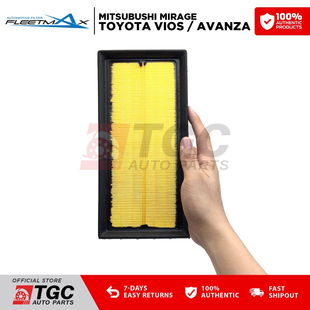 Fleetmax Air Filter for Toyota Avanza Rush Vios 2013-2020 FAS 8951 ...