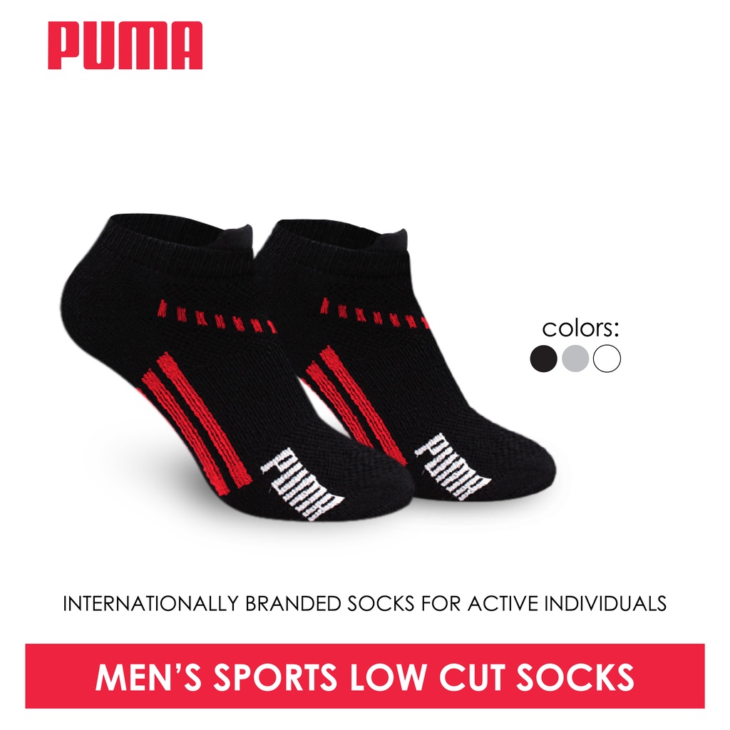 Puma Men’s Extreme Performance Low Cut Socks 1 Pair PMSK1806 | Shopee ...