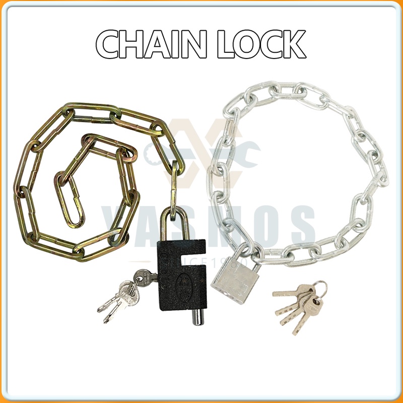 Multipurpose chain lock gate long chain door lock (chain with lock