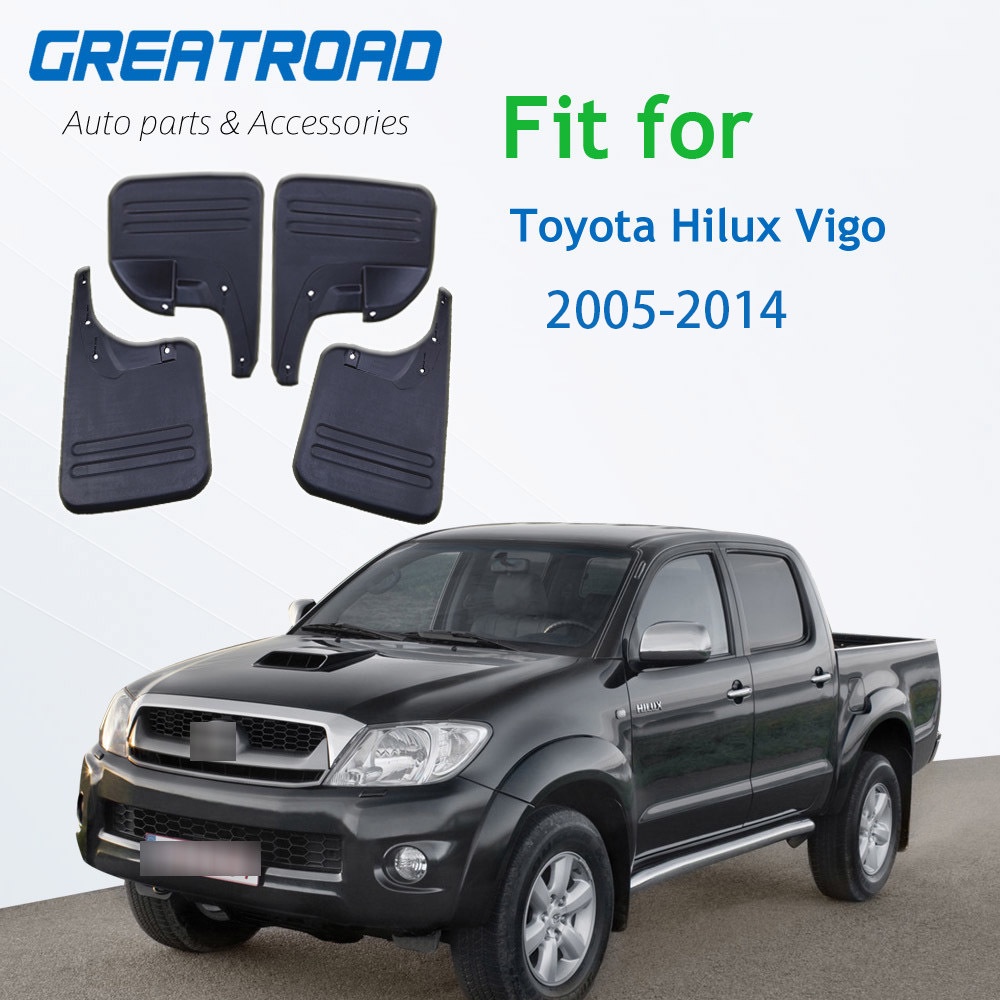 GG Front Rear Mud Flaps Splash Guard Toyota Fortuner 2016 -2022
