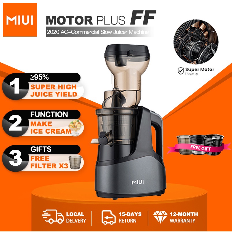 [Original] MIUI Slow Juicer B03BAC Fruit Extractor Electric Fruit Juicer 250W Blender Mixer