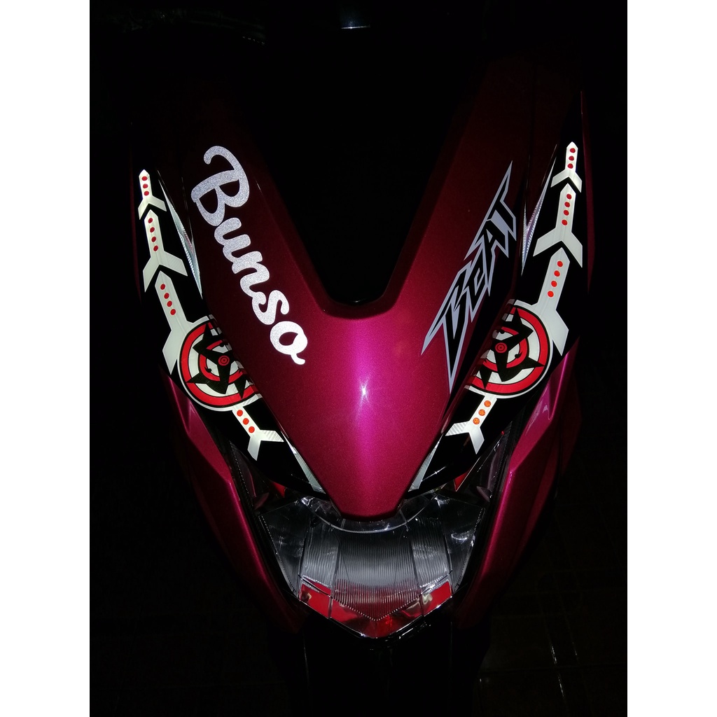 Honda Beat FI winker sticker Sharingan Design Shopee Philippines