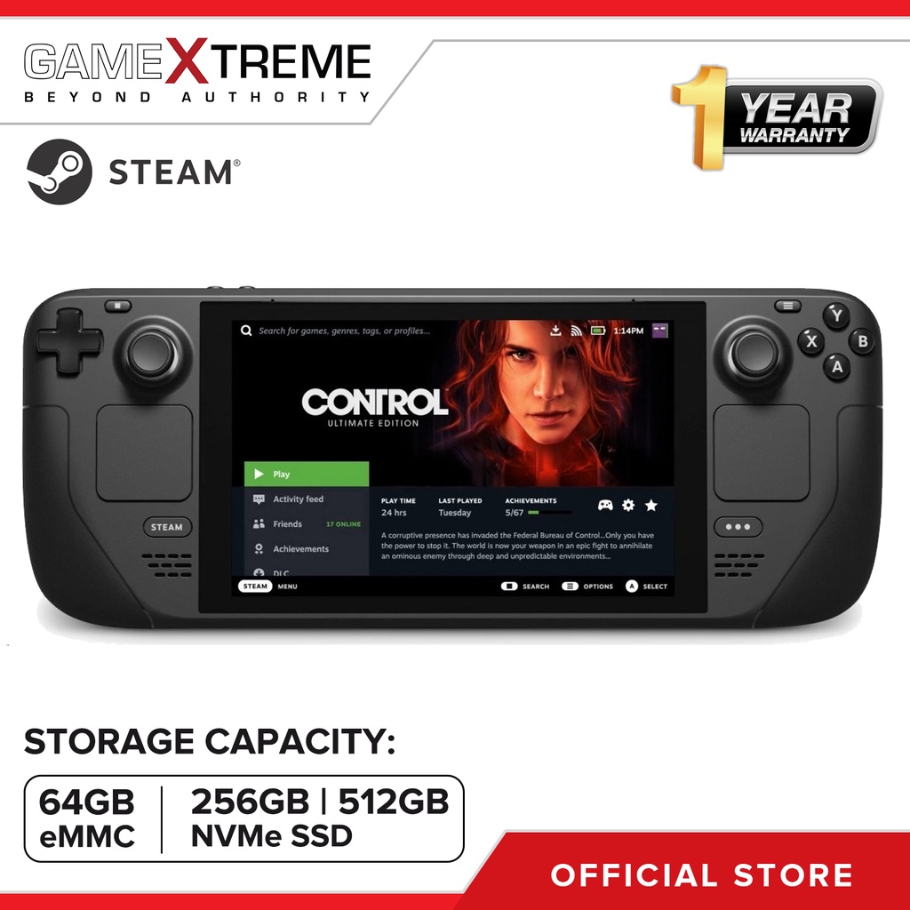 Steam Deck Portable Handheld Gaming Computer | Shopee Philippines