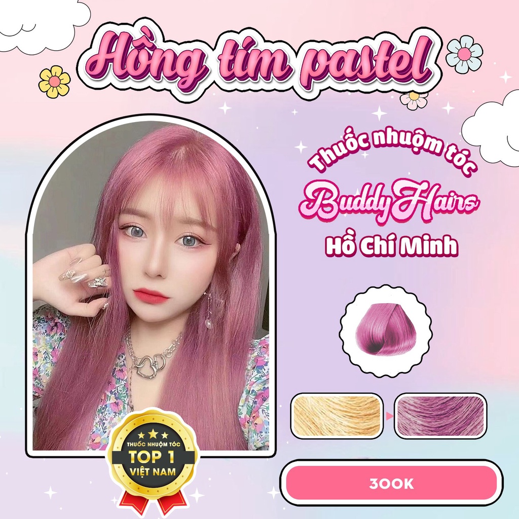 Pastel Purple Rose Purple Hair Color Buddyhairs Premium Home Hair Dye