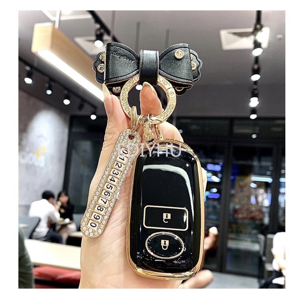 Toyota Veloz Raize Avanza 2022 Car key cover TPU key case holder