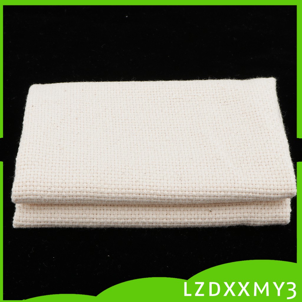 HOT Cotton Monk\'s Aida Cloth for Embroidery/Rug Hooking Sewing