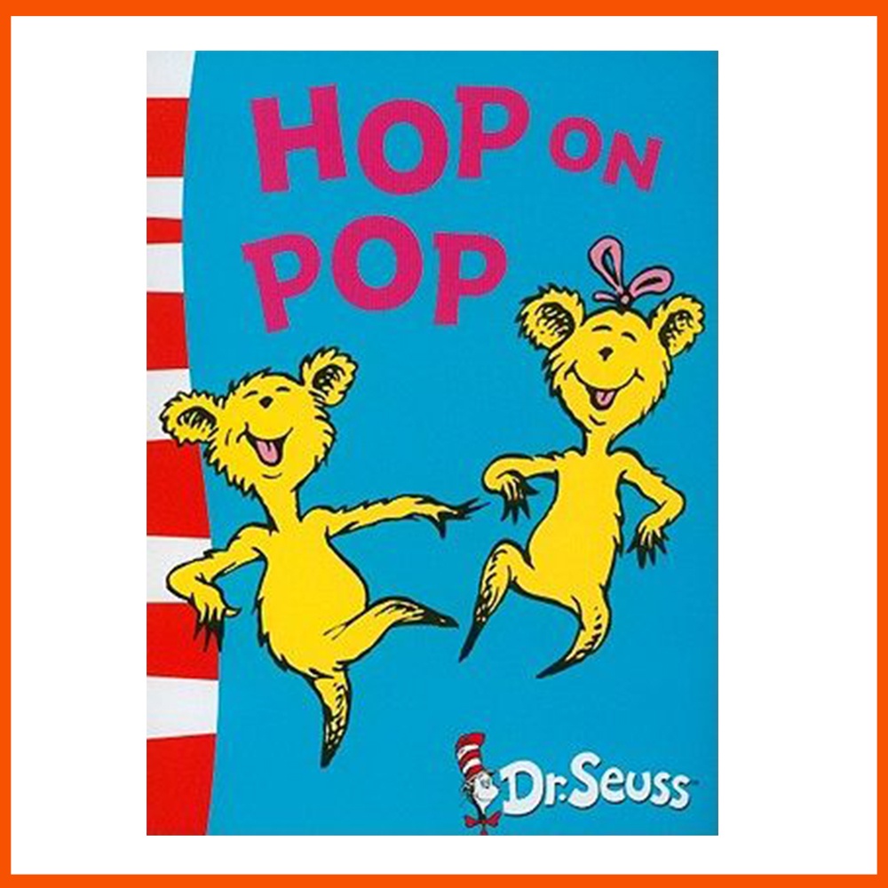 HOP ON POP By Dr Seuss Children English Learning Story Books | Shopee ...