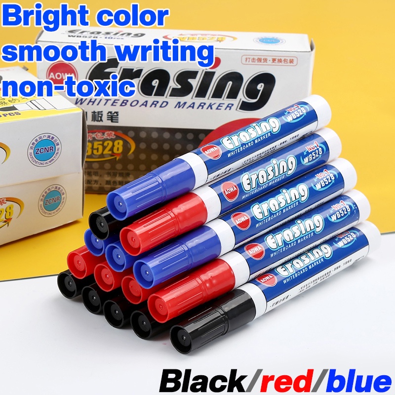 Waterbased Erasable Whiteboard marker Sign pen Erasing Whiteboard pen