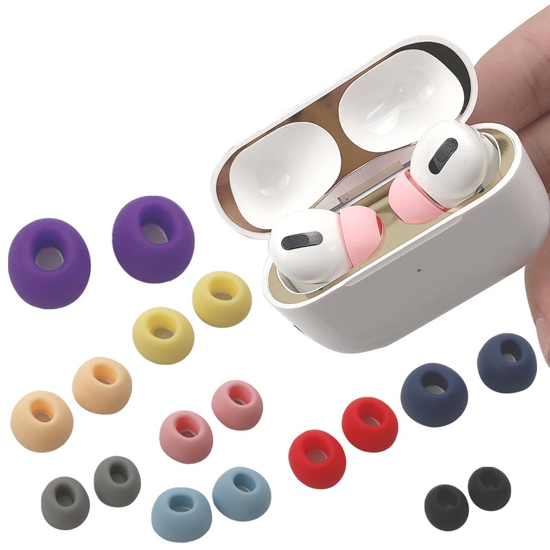 AirPods Pro Earbud Caps for 2022 Apple AirPods Pro 2 Earphone Solid ...