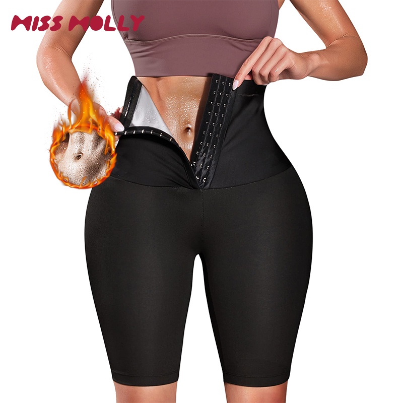 Sauna Sweat Pants For Women High Waist Slimming Shorts Compression