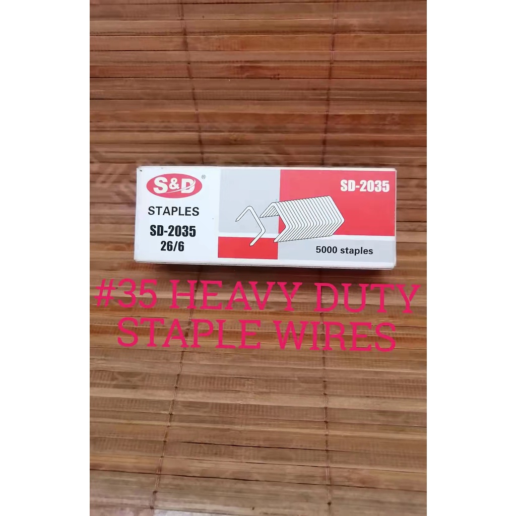 SD Staple Wire No.35 Big Staple Wire Bala ng Stapler School & Office Supplies Shopee Philippines