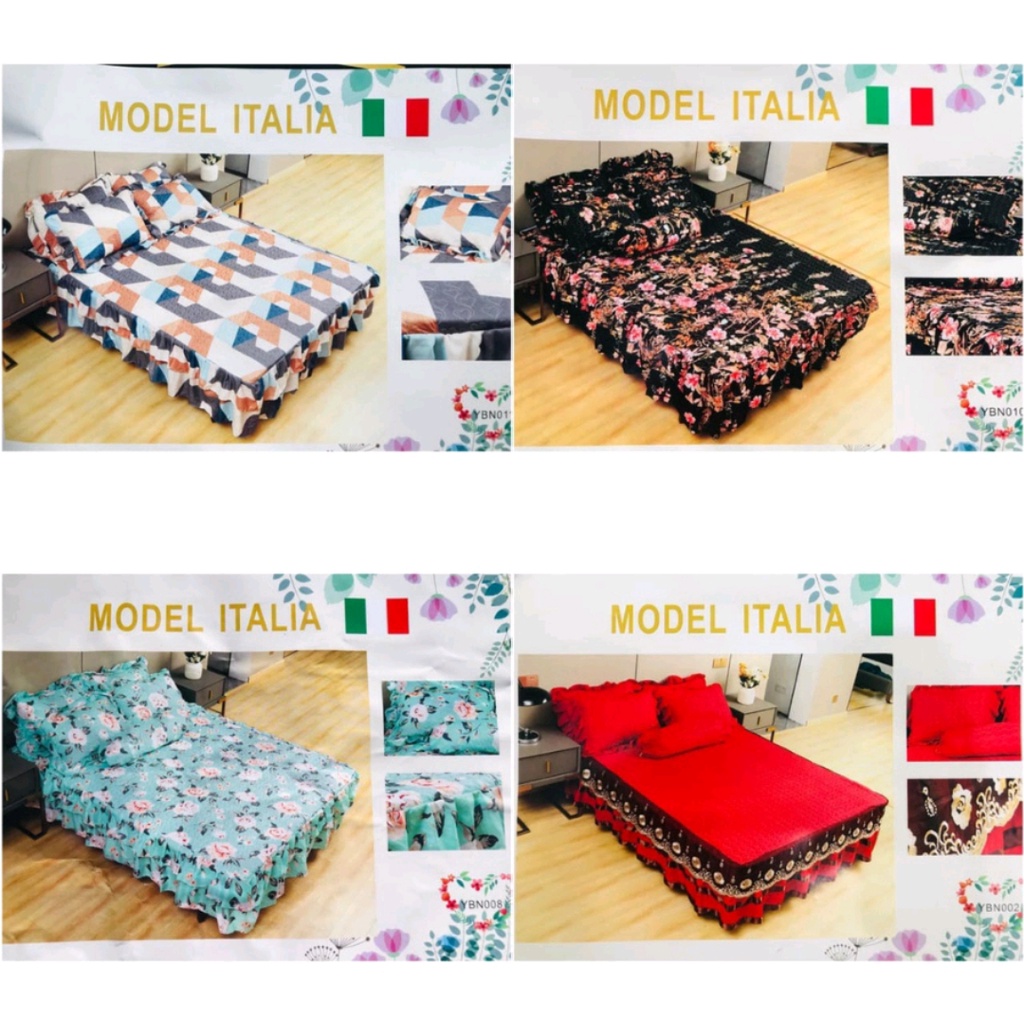 Cadar Ropol 6pcs Model Italia | Shopee Philippines
