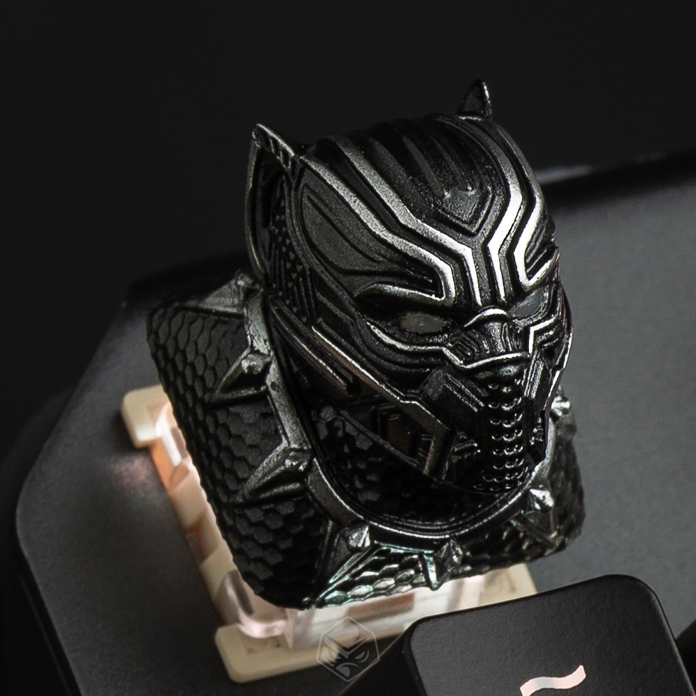 Black Panther T'challa Marvel artisan keycap mechanical keyboard epoxy