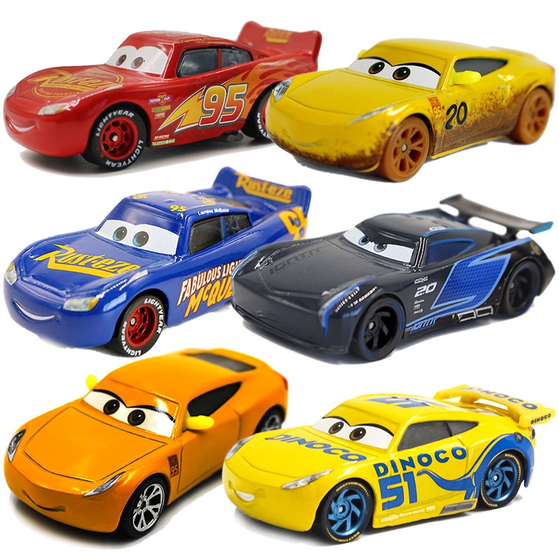 Disney Pixar Cars 3 Metal Diecast Car Toy Black Storm Jackson Lightning ...