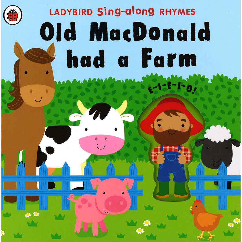 Old Macdonald Had A Farm Ladybird Sing Along Rhymes Kids Book Uncle