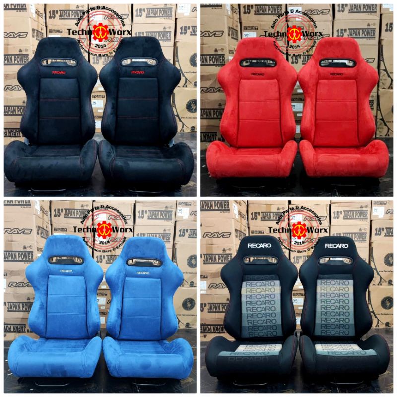 2pcs RECARO SR3 Universal Bucket Seats High Quality Racing Seat