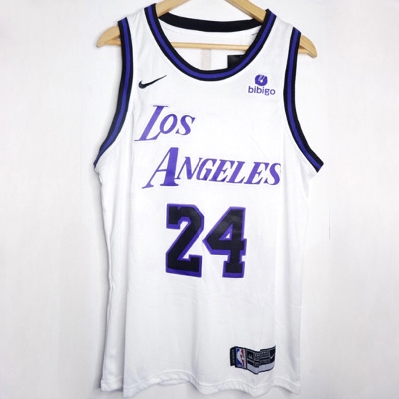 PUTIH Nba LAKERS LOS ANGELES 24th Basketball JERSEY KOBE BRYANT CITY