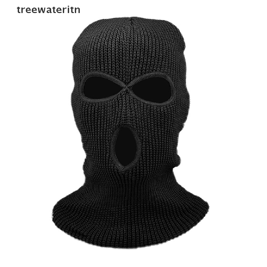 ritn New Fashion 3-Hole Knitted Full Face Cover Ski Mask, Winter ...