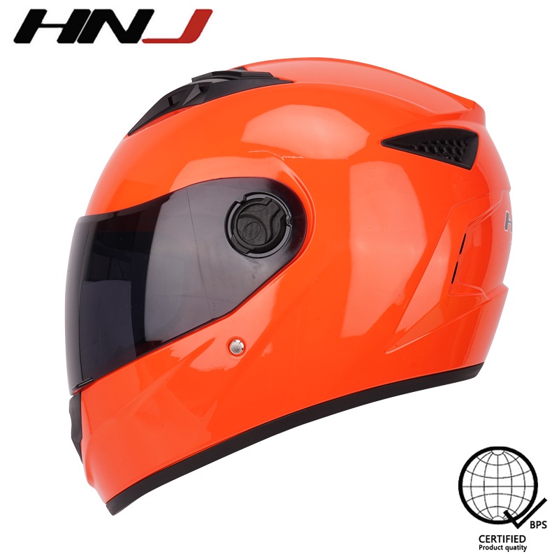 Genesis HNJ 855 Men's Full Face Motorcycle Helmet Sun Visor Women ...