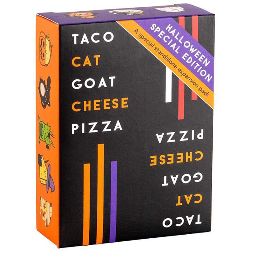 Taco Cat Goat Cheese Pizza Game Card Game On The Flip Side Fun Family