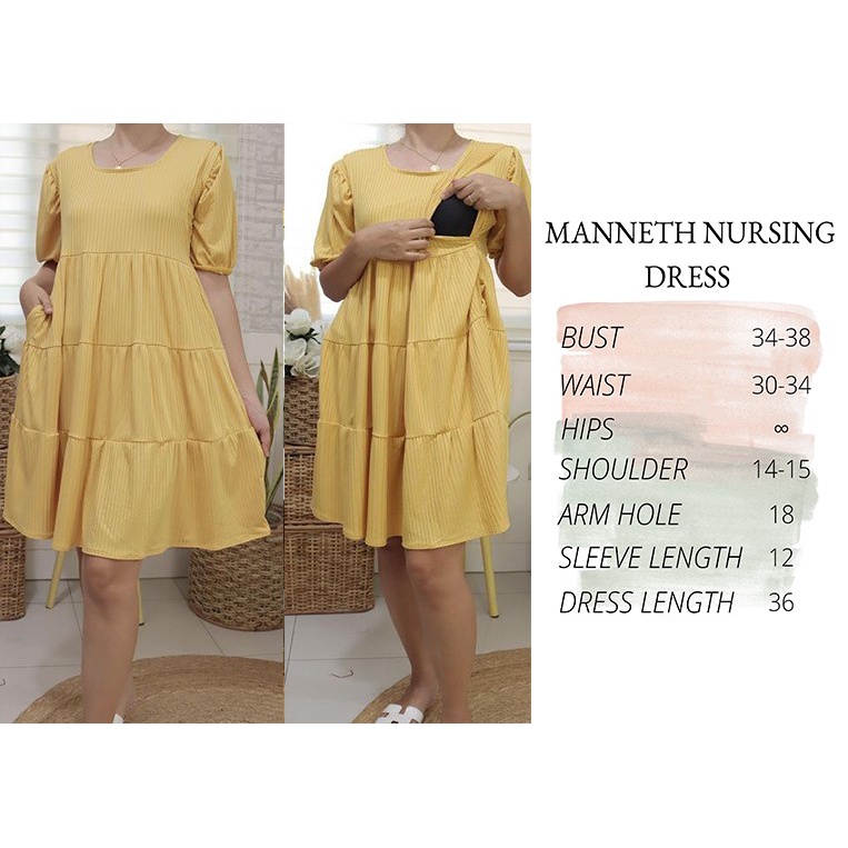 Nursing dress shopee best sale