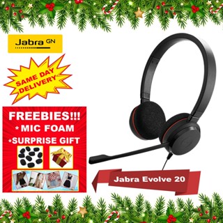 Jabra evolve 20 stereo ms hot sale