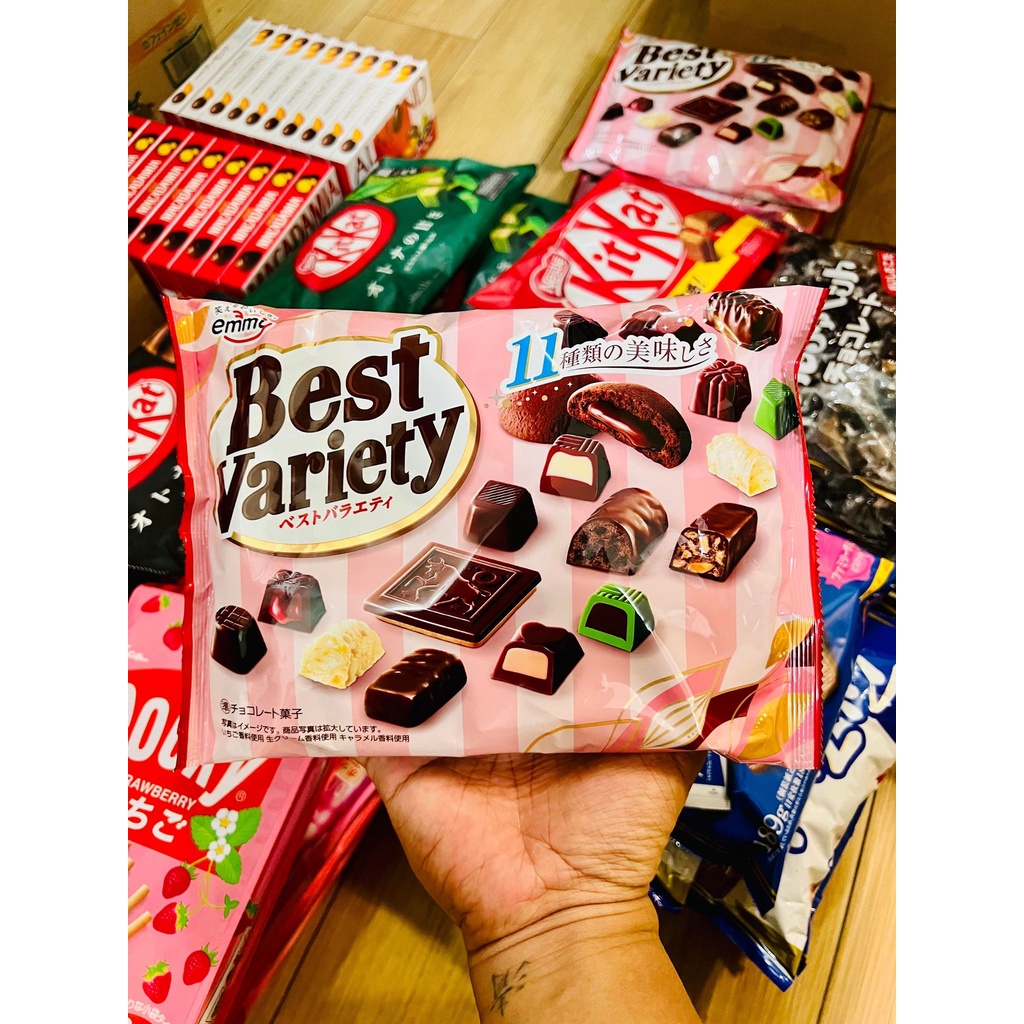 Shoei Best Variety Japan Chocolate (180g) Shopee Philippines