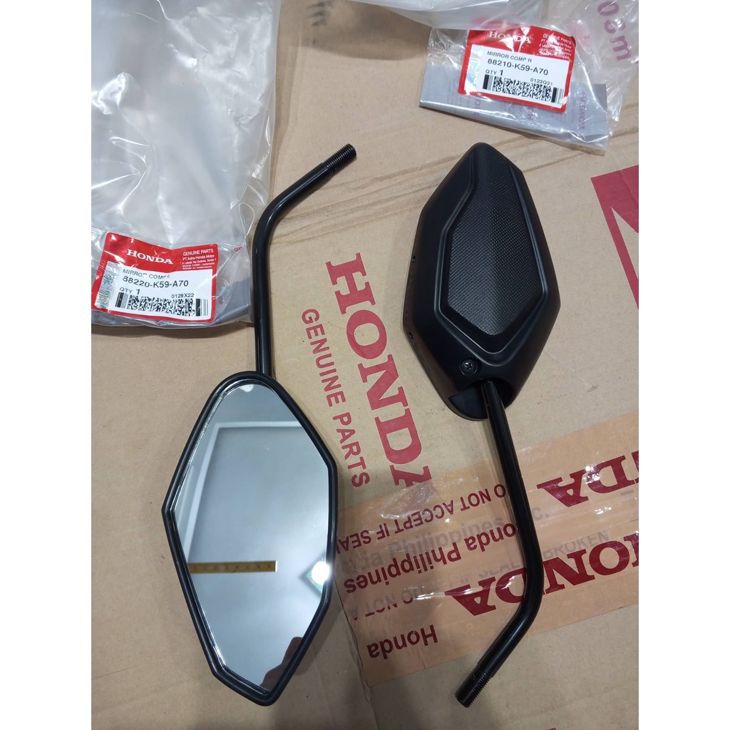 GENUINE SIDE MIRROR honda click SET LEFT&RIGHT V1/ V2 V3 88220k59a70