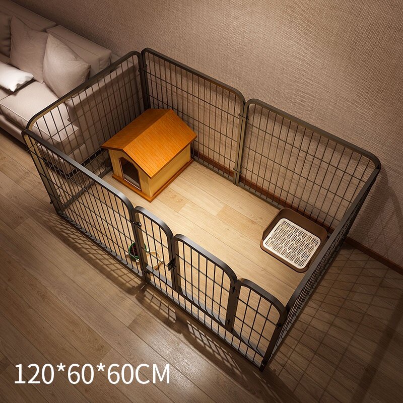 Metal Steel pet dog cage Game Fence Premium Anking Kuchin Crate Kennel ...