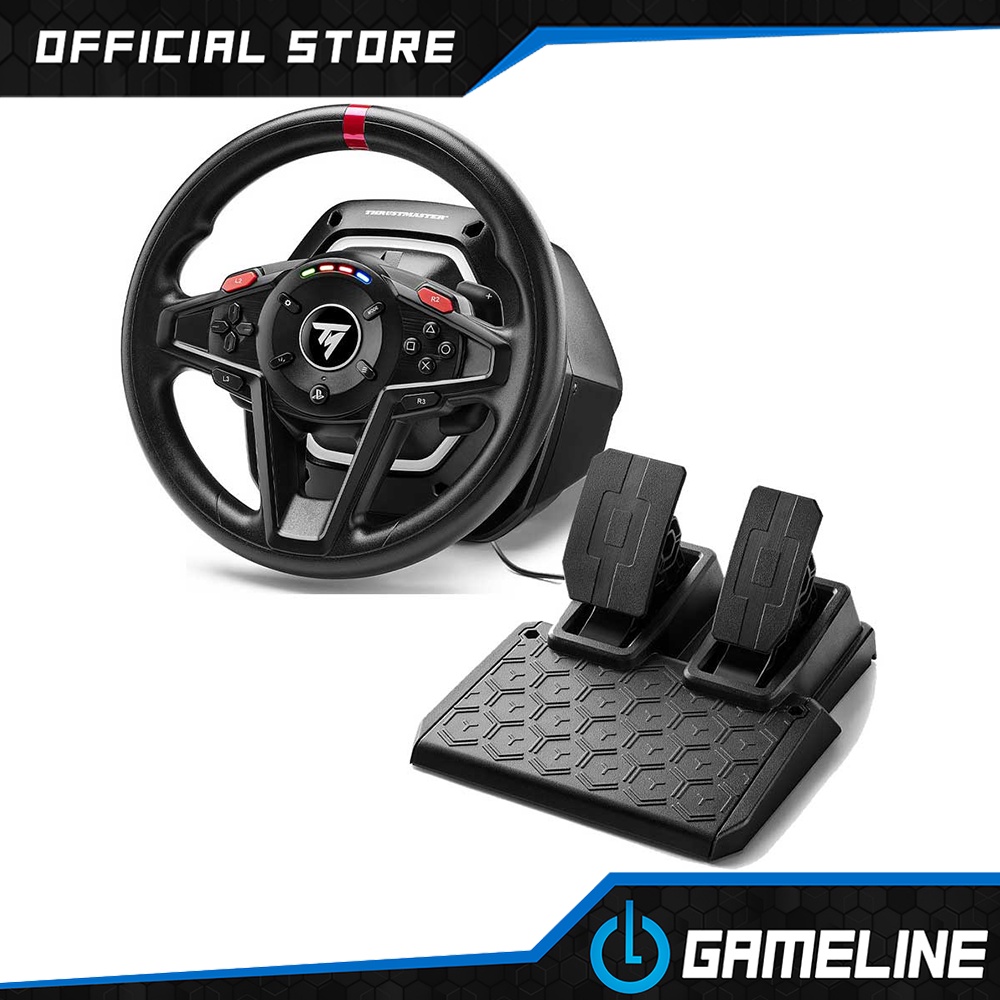 Thrustmaster T128, Force Feedback Racing Wheel with Magnetic Pedals  (PS4/PS5/PC)