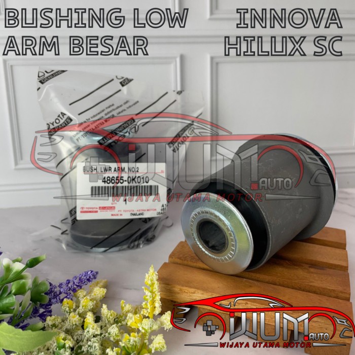 Low ARM Bushings Rubber BUSH Boss Big Bottom Wing INNOVA HILUX PICK UP