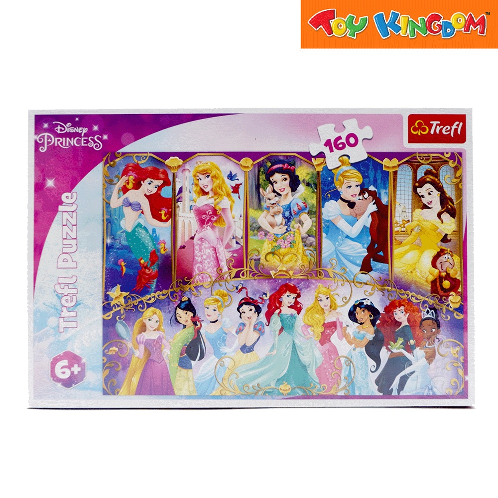 Trefl Disney Princess Princesses Portraits 160 pcs Puzzle | Shopee ...
