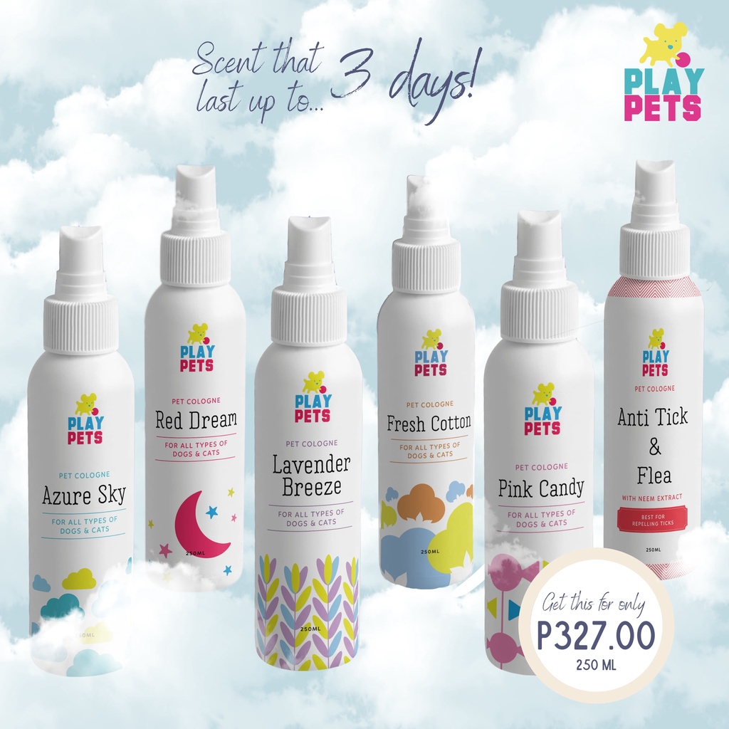 Playpets Splash Pet Cologne for Cats and Dogs Shopee Philippines