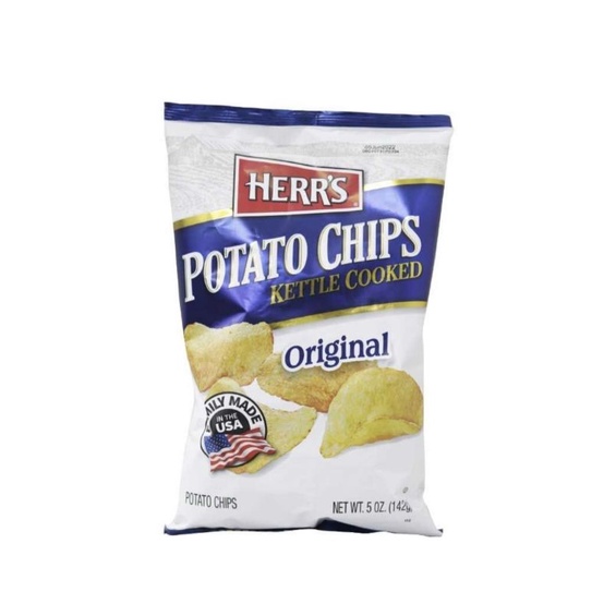 Herr's Potato Chips Kettle Cooked Original 142g Shopee Philippines