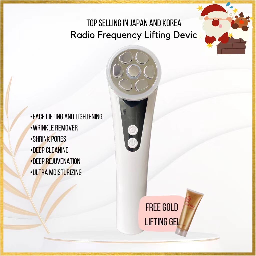 RF Lifting and Cleansing Wand RF Machine for V Shape Face Massager