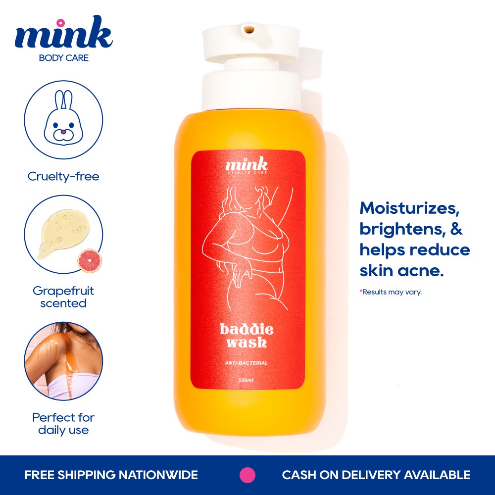 Mink PH Antibacterial Baddie Wash [Antibacterial Liquid Body Soap
