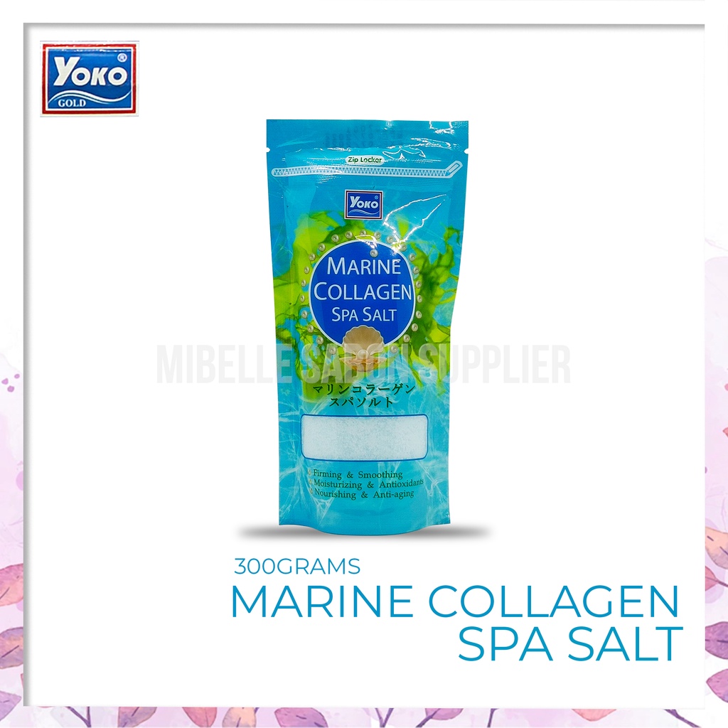 Spa Salt Scrub Body Whitening Exfoliating Marine Collagen Variant By